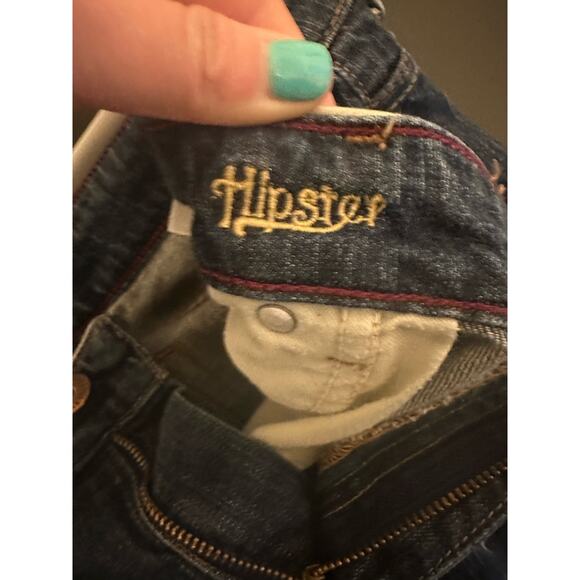 American Eagle Hipster Flare Jeans Size 14 - Picture 5 of 8